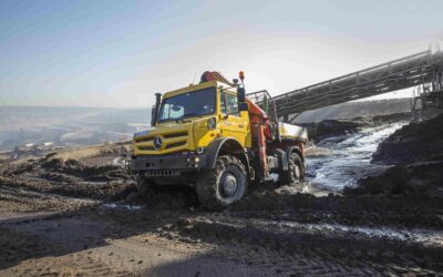 Messeexponat Lkw Daimler Truck bauma 2025
