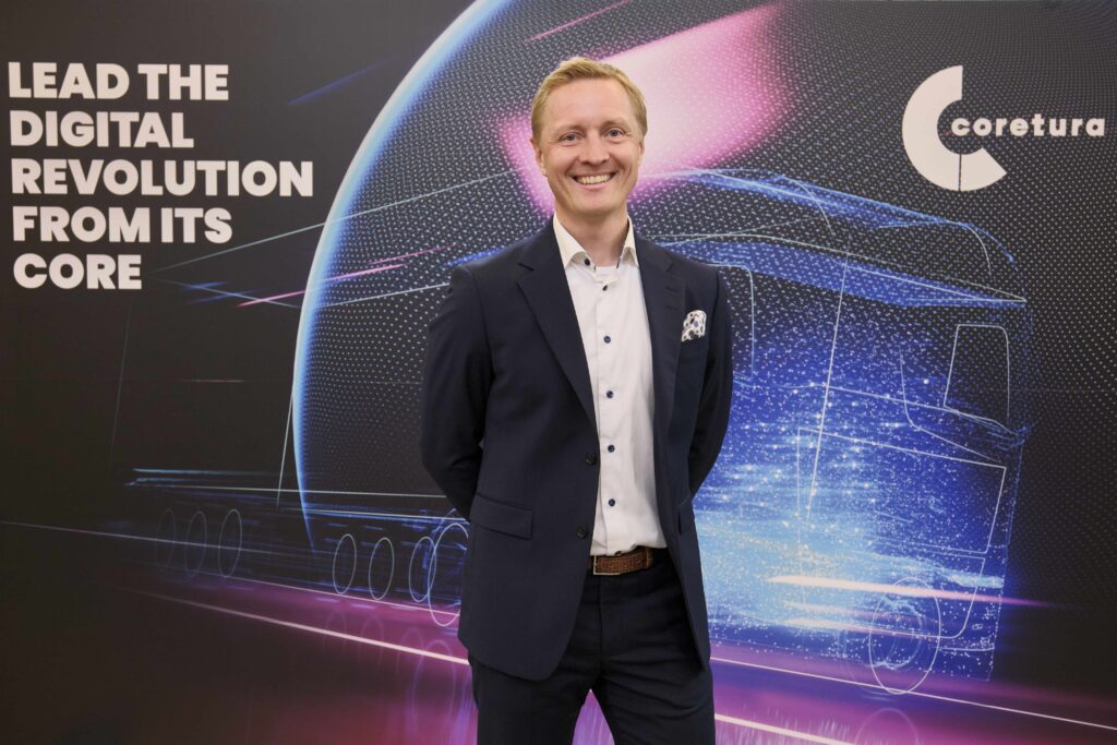 Bild von Johan Lundén, CEO der Coretura AB