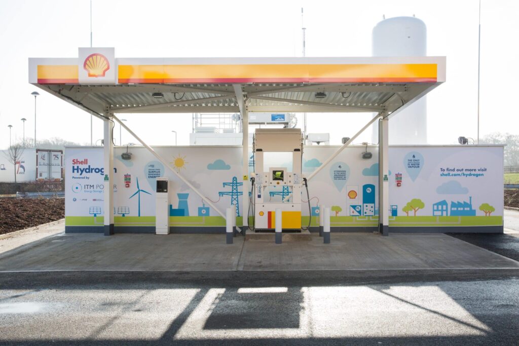 Wasserstoff-Tankstelle Shell