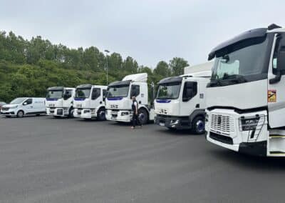 Renault Trucks will mit den Fahrzeugen seiner E-Flotte die Baustellen erobern.