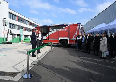 Eröffnung HVO-Tankstelle der Deutz AG in Köln-Porz
