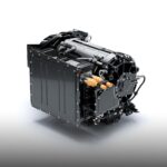 Elektrisches Antriebssystem VEDS 2.2 von Driventic als kompakte Einheit, Studioaufnahme vor neutralem Hintergrund