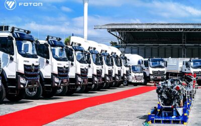 Foton Thailand Lkw Busse alternative Antriebe einmillionstes Exportfahrzeug