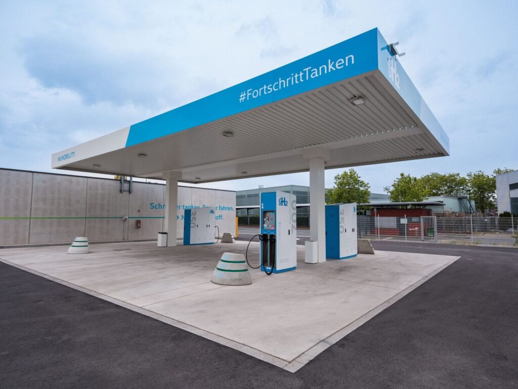 Wasserstoff-Tankstelle von H2 Mobility