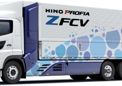 Hino Motors (Toyota) schwerer Lkw FCEV Prototyp