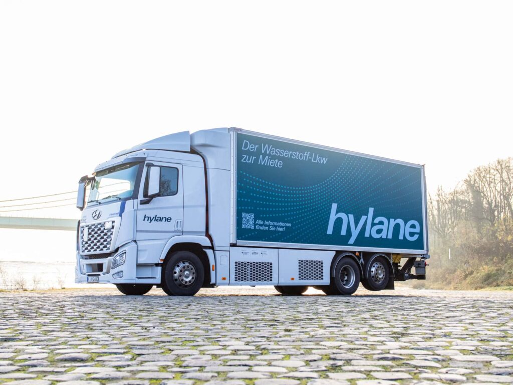 Hylane Hyundai Xcient CO2-Nachweis