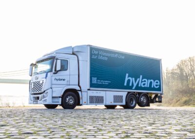 Hylane Hyundai Xcient CO2-Nachweis