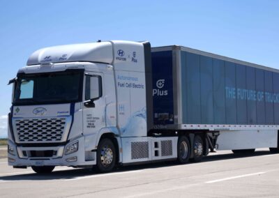 Hyundai Xcient USA Plus SuperDrive autonomes Fahren Brennstoffzellen-Lkw FCEV