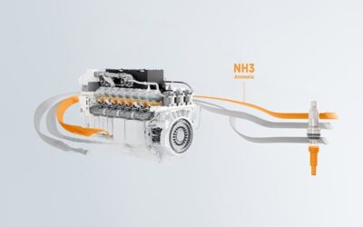 Exponat Liebherr bauma 2025 Ammoniakmotor