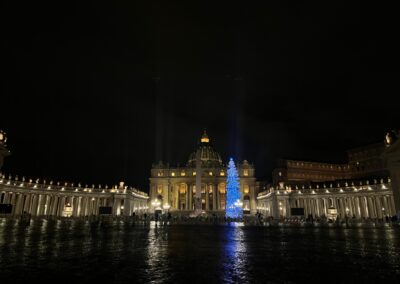 Weihnachten 2024 Petersplatz MAN TGS