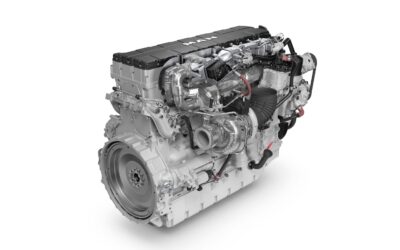 Bild eines Dieselmotors vom Typ MAN D4276, Studioaufnahme