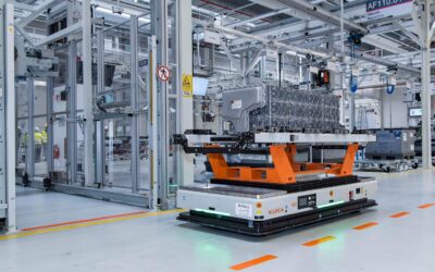 Bild aus der Batterieproduktion im MAN-Werk Nürnberg