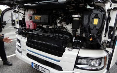 Test Scania BEV 2022 Bilder