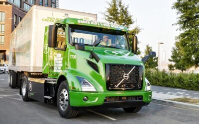 US-amerikanischer Elektro-Lkw Volvo VNR Electric