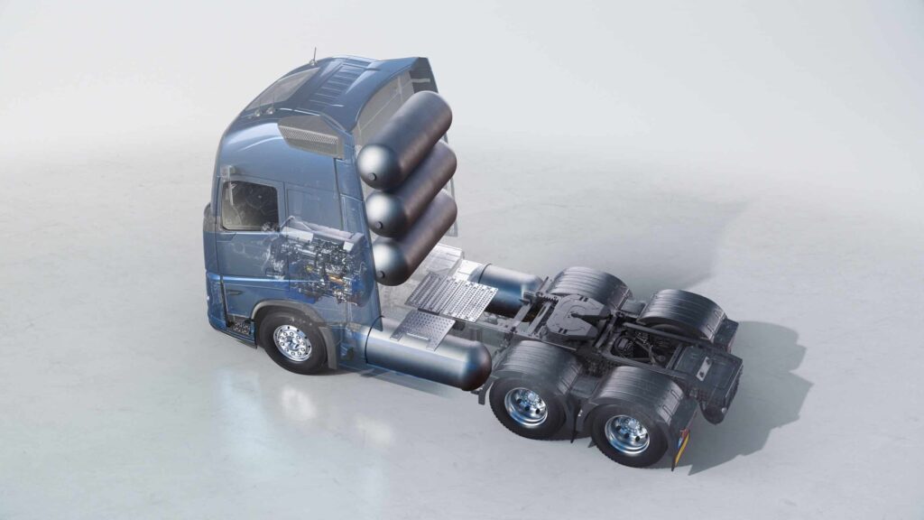 Volvo Wasserstoff Verbrennungsmotor