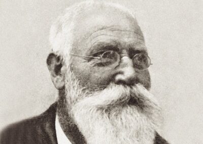 Historische Fotografie von Wilhelm Baier, der 1901 die Firma Webasto begründete