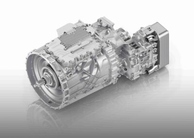 Studioaufnahme eines Traxon-2-Getriebes von ZF