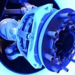 Großaufnahme einer Druckluftscheibenbremse vom Typ MAXX Uniper von ZF, präsentiert auf der IAA Transportation 2026